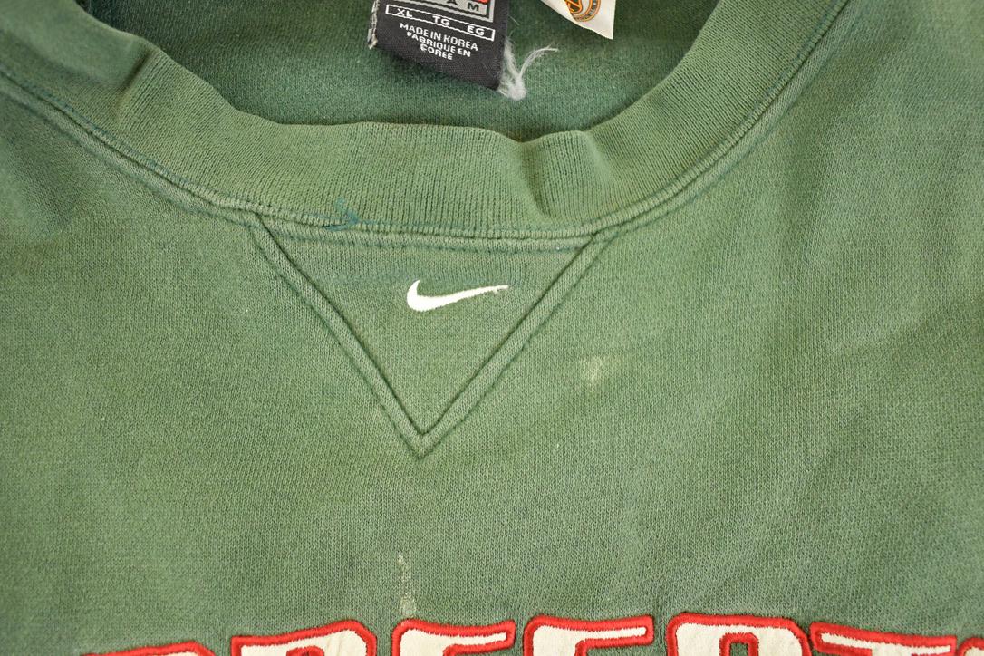 Vintage Y2K Minnesota Wild Nike Middle Swoosh Crewneck Sweatshirt Men's XL from propervintagecanada