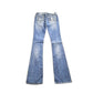 Vintage Y2K Miss Me Bedazzled Boot Cut Low Rise Jeans Size 26x36 from propervintagecanada