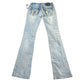 Vintage Y2K Miss Me Bedazzled Bootcut Low Rise Jeans Women's 26 x 33 from propervintagecanada