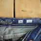 Vintage Y2K Miss Me Bedazzled Chloe Bootcut Low Rise Jeans Women's S 28 x 33