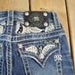 Vintage Y2K Miss Me Bedazzled Chloe Bootcut Signature Rise Jeans Women's S 26 x 33 from propervintagecanada