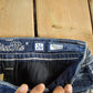 Vintage Y2K Miss Me Bedazzled Chloe Bootcut Signature Rise Jeans Women's S 26 x 33 from propervintagecanada