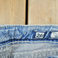 Vintage Y2K Miss Me Bedazzled Cowgirl Western Boot Cut Low Rise Jeans 26x33 / Rhinestone Jeans / 2000s Jeans / Chrome from propervintagecanada