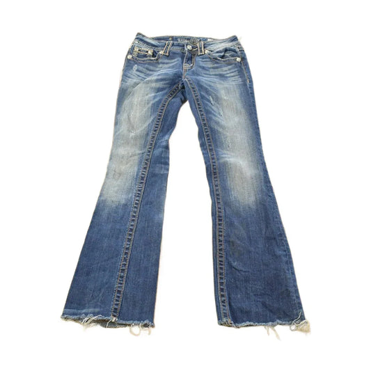 Vintage Y2K Miss Me Bedazzled Cowgirl Western Boot Cut Low Rise Jeans Women's 26 x 30 from propervintagecanada