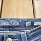 Vintage Y2K Miss Me Bedazzled Cowgirl Western Boot Cut Low Rise Jeans Women's 26 x 33 from propervintagecanada