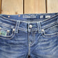 Vintage Y2K Miss Me Bedazzled Cowgirl Western Boot Cut Low Rise Jeans Women's 26 x 33 from propervintagecanada