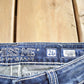 Vintage Y2K Miss Me Bedazzled Cowgirl Western Boot Cut Low Rise Jeans Women's 26 x 33 from propervintagecanada