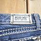 Vintage Y2K Miss Me Bedazzled Cowgirl Western Boot Cut Low Rise Jeans Women's 26 x 33 from propervintagecanada