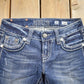 Vintage Y2K Miss Me Bedazzled Cowgirl Western Boot Cut Low Rise Jeans Women's 26 x 33 from propervintagecanada