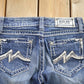 Vintage Y2K Miss Me Bedazzled Cowgirl Western Boot Cut Low Rise Jeans Women's 26 x 33 from propervintagecanada