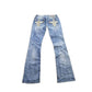 Vintage Y2K Miss Me Bedazzled Cowgirl Western Boot Cut Low Rise Jeans Women's 26 x 33 from propervintagecanada