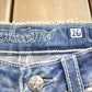 Vintage Y2K Miss Me Bedazzled Embroidered Boot Cut Low Rise Jeans Size 26x33 from propervintagecanada