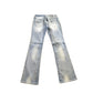 Vintage Y2K Miss Me Bedazzled Embroidered Boot Cut Low Rise Jeans Size 26x33 from propervintagecanada