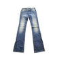 Vintage Y2K Miss Me Bedazzled Embroidered Boot Cut Low Rise Jeans Women's 26 x 33 from propervintagecanada