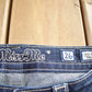Vintage Y2K Miss Me Bedazzled Embroidered Dark Wash Boot Cut Low Rise Jeans Women's 26 x 33 from propervintagecanada