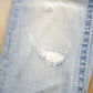 Vintage Y2K Miss Me Bedazzled Embroidered Thrashed Low Rise Boot Cut Low Rise Jeans Size 26x33 from propervintagecanada