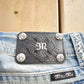 Vintage Y2K Miss Me Bedazzled Embroidered Thrashed Low Rise Boot Cut Low Rise Jeans Women's 26 x 33 from propervintagecanada