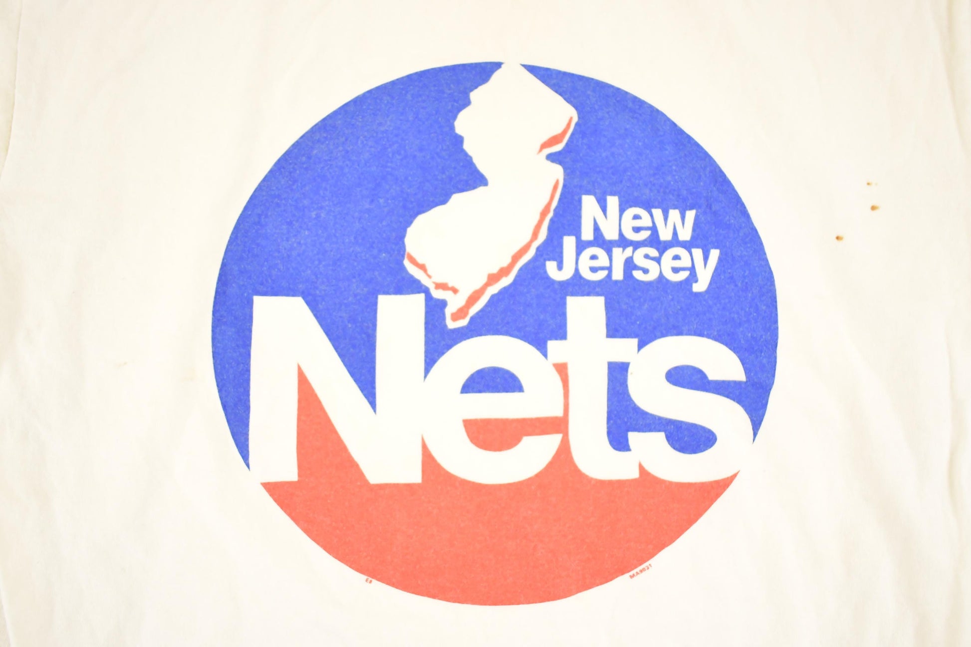 Vintage Y2K New Jersey Nets Ringer T-Shirt, Men's L, NBA Tee, Made in USA from propervintagecanada