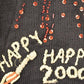 Vintage Y2K New Year Heavy Embroidered Abstract Knit Cardigan Sweater Women's L from propervintagecanada