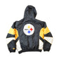 Vintage Y2k NFL Pittsburg Steelers Embroidered Removable Hooded Jacket from propervintagecanada