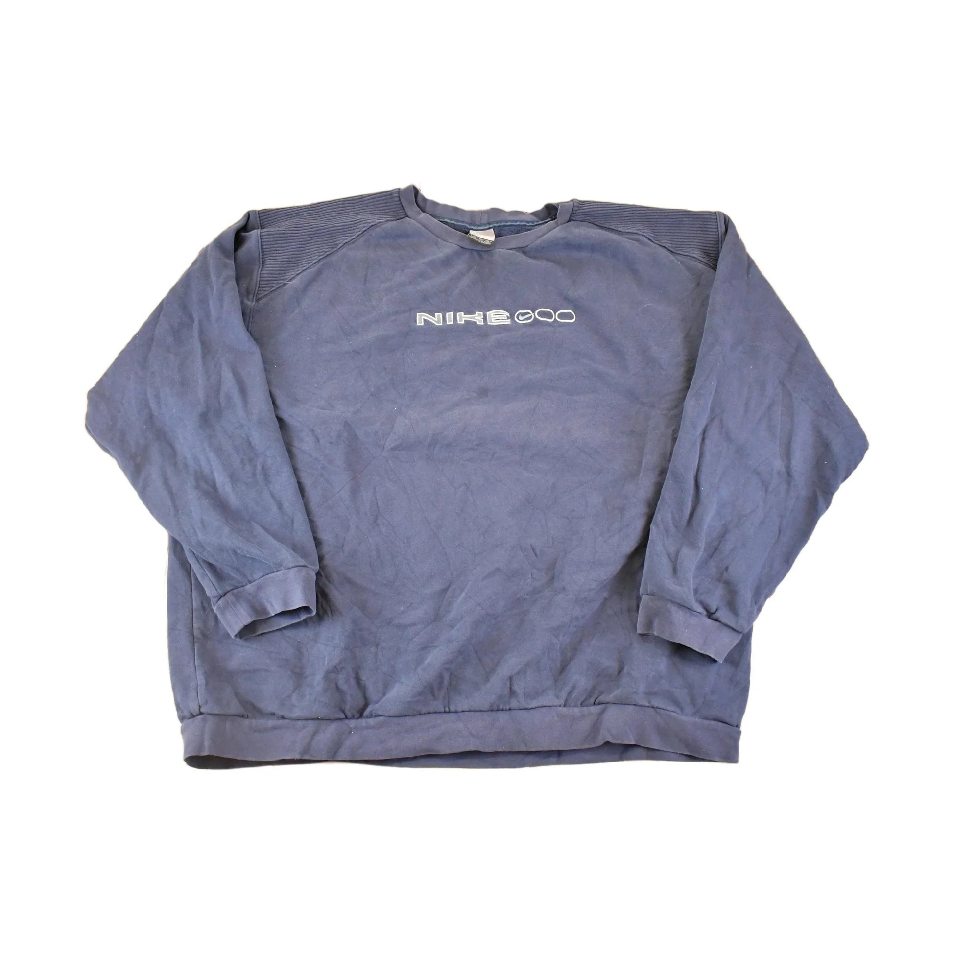 Vintage Y2K Nike Crewneck Sweatshirt, Swoosh Logo, Made in USA, XXL from propervintagecanada