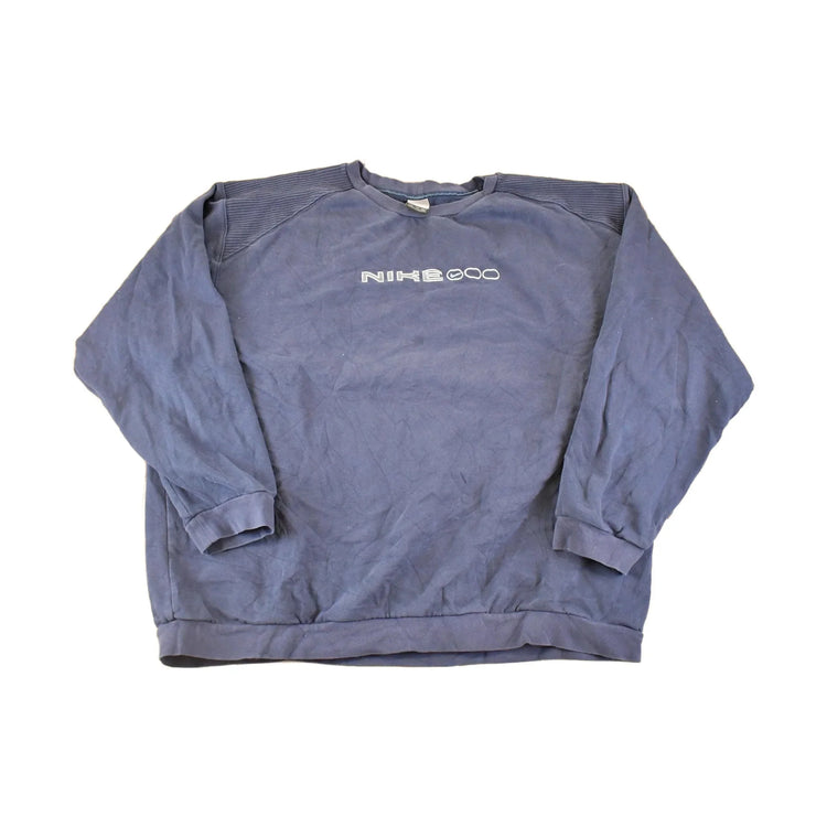 Vintage Y2K Nike Crewneck Sweatshirt, Swoosh Logo, Made in USA, XXL from propervintagecanada