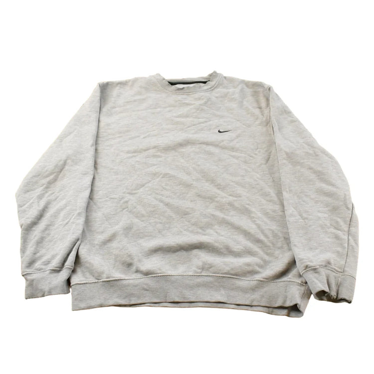 Vintage Y2K Nike Embroidered Mini Swoosh Crewneck Sweatshirt Men's Large from propervintagecanada