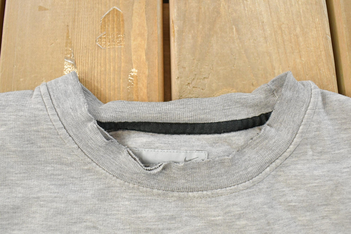 Vintage Y2K Nike Embroidered Mini Swoosh Crewneck Sweatshirt Men's Large from propervintagecanada