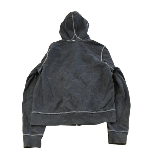 Vintage Y2K Nike Embroidered Mini Swoosh Full Zip Hoodie Sweatshirt Women's M from propervintagecanada