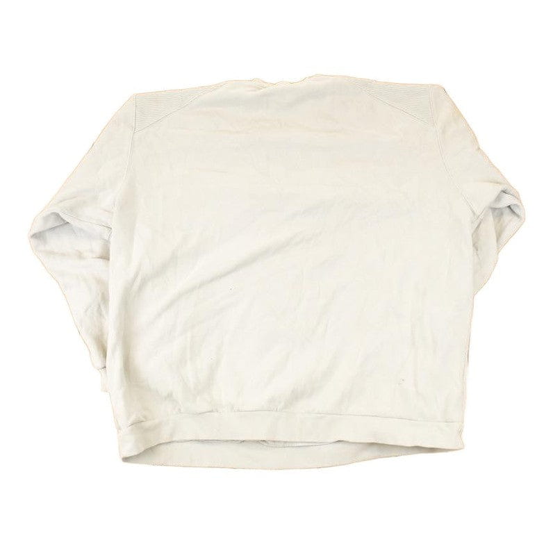 Vintage Y2K Nike Embroidered Mini Swoosh Sweatshirt Men's XL from propervintagecanada