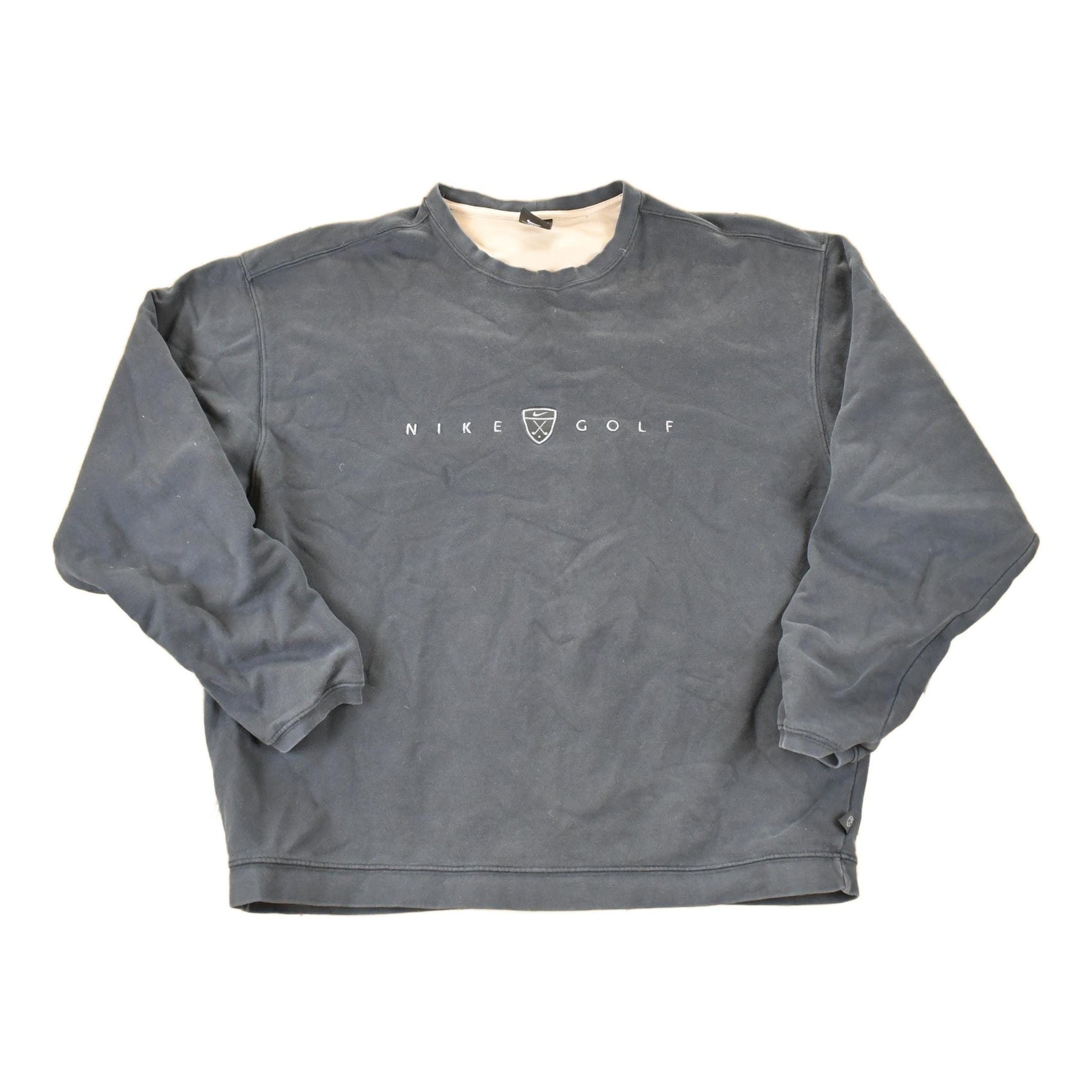 Vintage Y2K Nike Golf Embroidered Mini Swoosh Sweatshirt Men's L from propervintagecanada