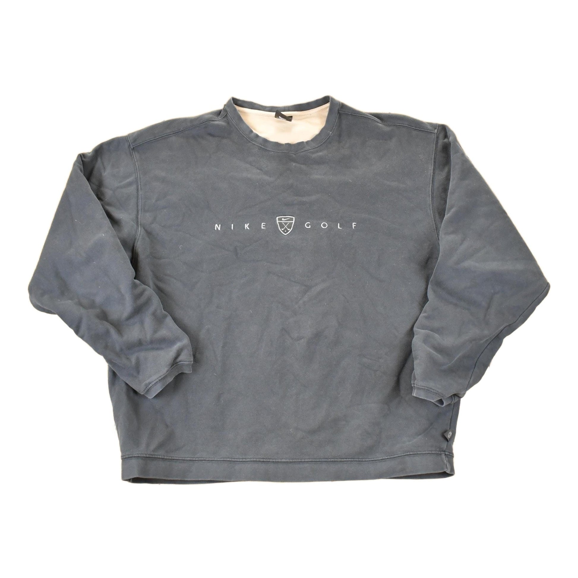 Vintage Y2K Nike Golf Embroidered Mini Swoosh Sweatshirt Men's L from propervintagecanada