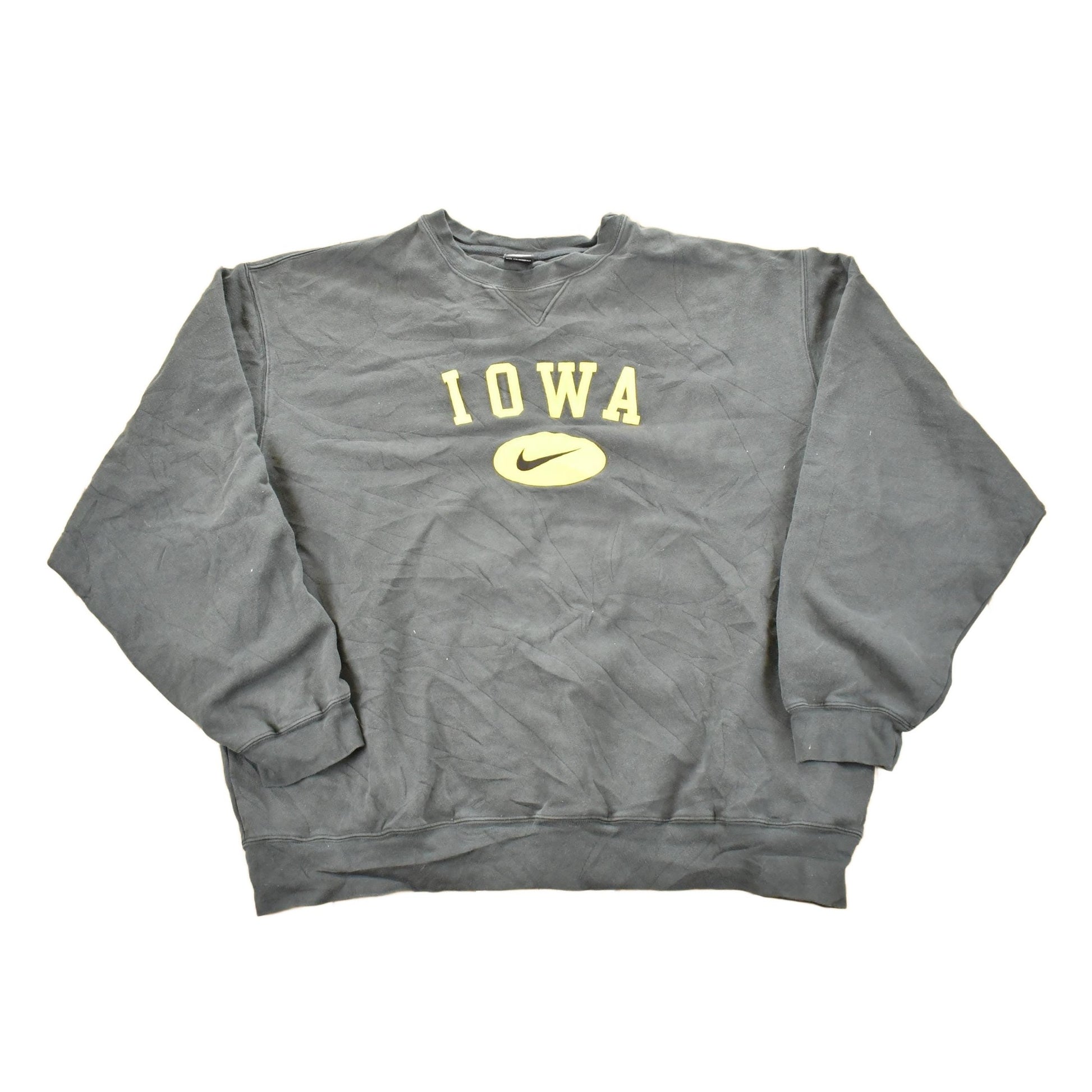 Vintage Y2K Nike Iowa Hawkeyes University Crewneck Sweater Mens XXL from propervintagecanada