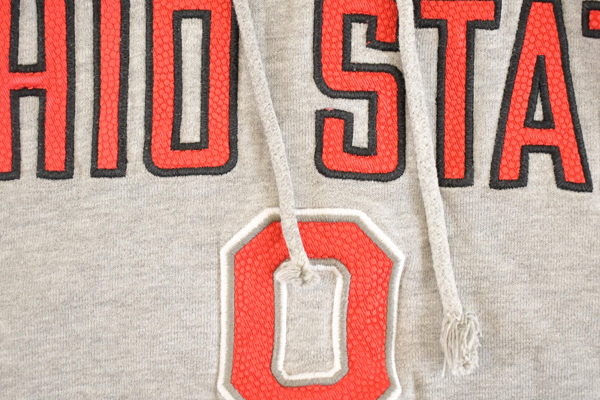 Vintage Y2K Nike Middle Swoosh Ohio State Hoodie Sweatshirt Men's Men's Large from propervintagecanada