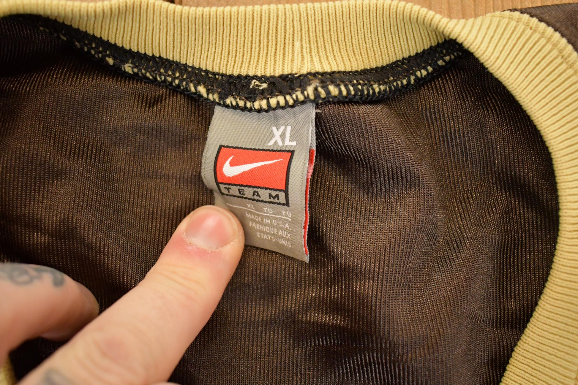 Vintage Y2K Nike NFL Jersey Men's L from propervintagecanada