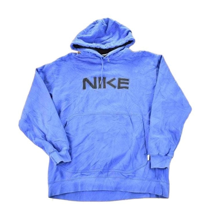 Vintage Y2K Nike Text Logo Hoodie Sweatshirt Men's XL from propervintagecanada