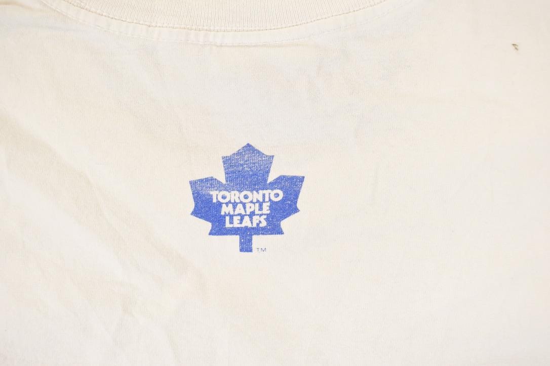 Vintage Y2K Nike Toronto Maple Leafs NHL Go Leafs Go Souvenir Hockey T-Shirt Men's XL from propervintagecanada