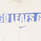 Vintage Y2K Nike Toronto Maple Leafs NHL Go Leafs Go Souvenir Hockey T-Shirt Men's XL from propervintagecanada