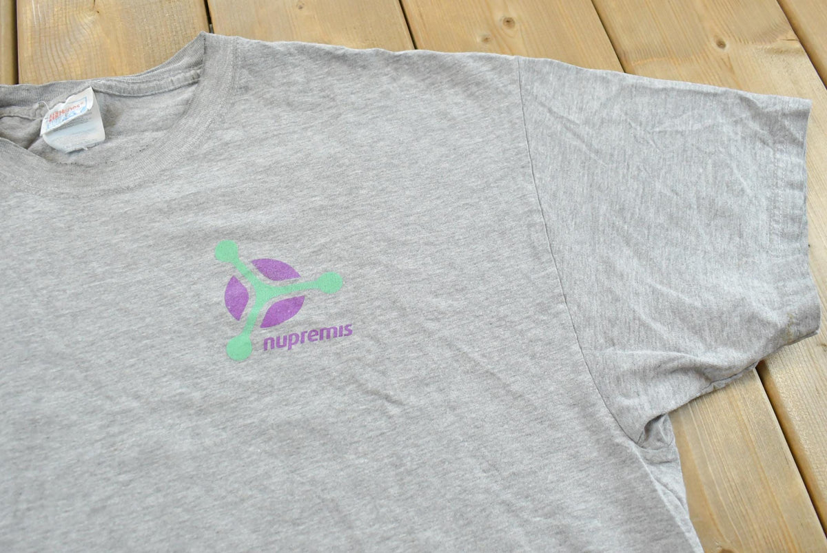 Vintage Y2K Nupremis Data Center Broadband Technology Internet T-Shirt Men's XL from propervintagecanada