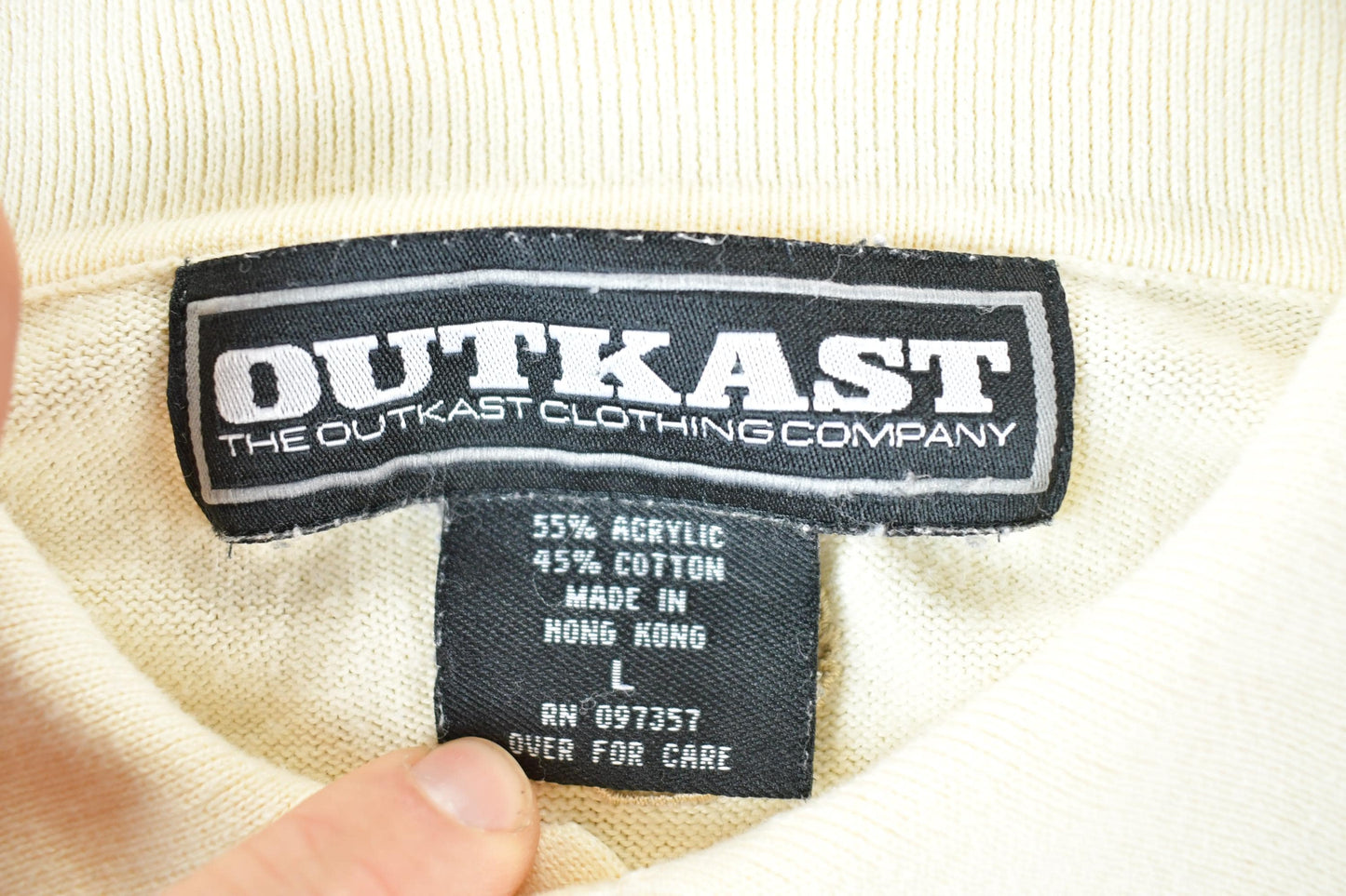 Vintage Y2K Outkast Quarter Button Up Hip Hop Shirt Men's L from propervintagecanada