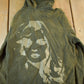 Vintage Y2K Overdyed Full Zip Hoodie Women's Small from propervintagecanada