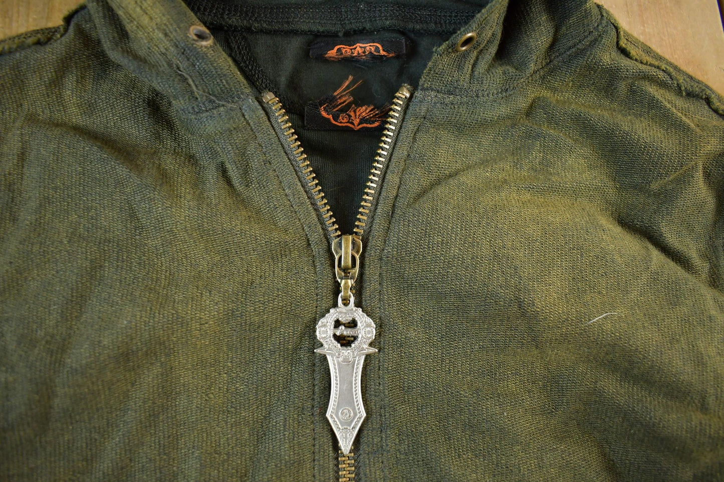 Vintage Y2K Overdyed Full Zip Hoodie Women's Small from propervintagecanada