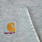 Vintage Y2K Perfectly Distressed Carhartt Heather Grey Hoodie Sweatshirt Men's 2XL Tall from propervintagecanada