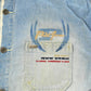 Vintage Y2K Phat Farm Denim Short Sleeve Button Up Shirt Men's XL / Vintage Hip Hop / Embroidered from propervintagecanada