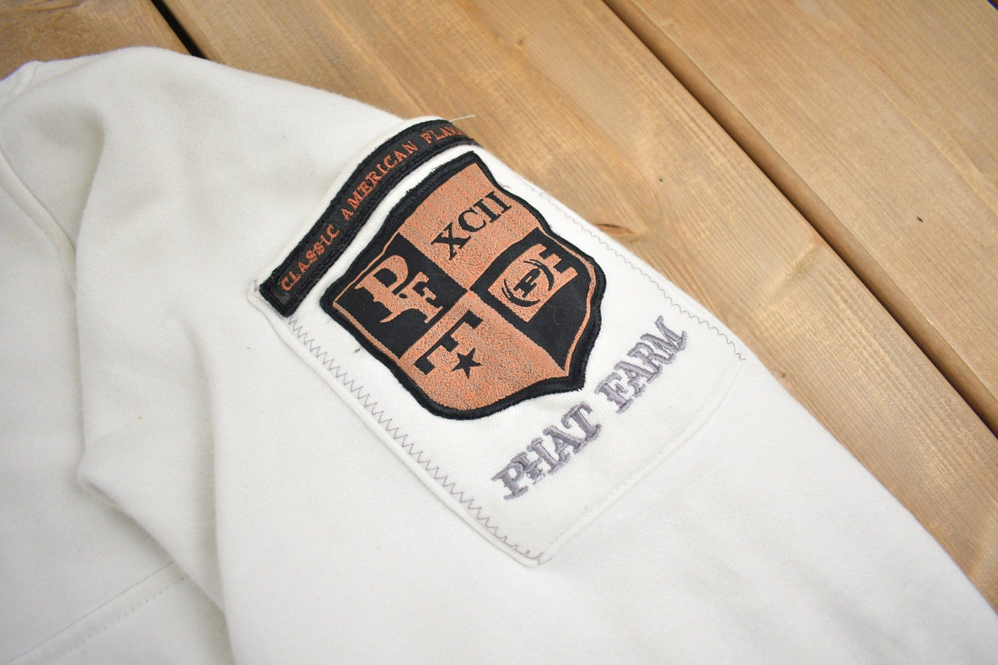 Vintage Y2K Phat Farm Embroidered Crewneck Sweatshirt Men's 2XL from propervintagecanada