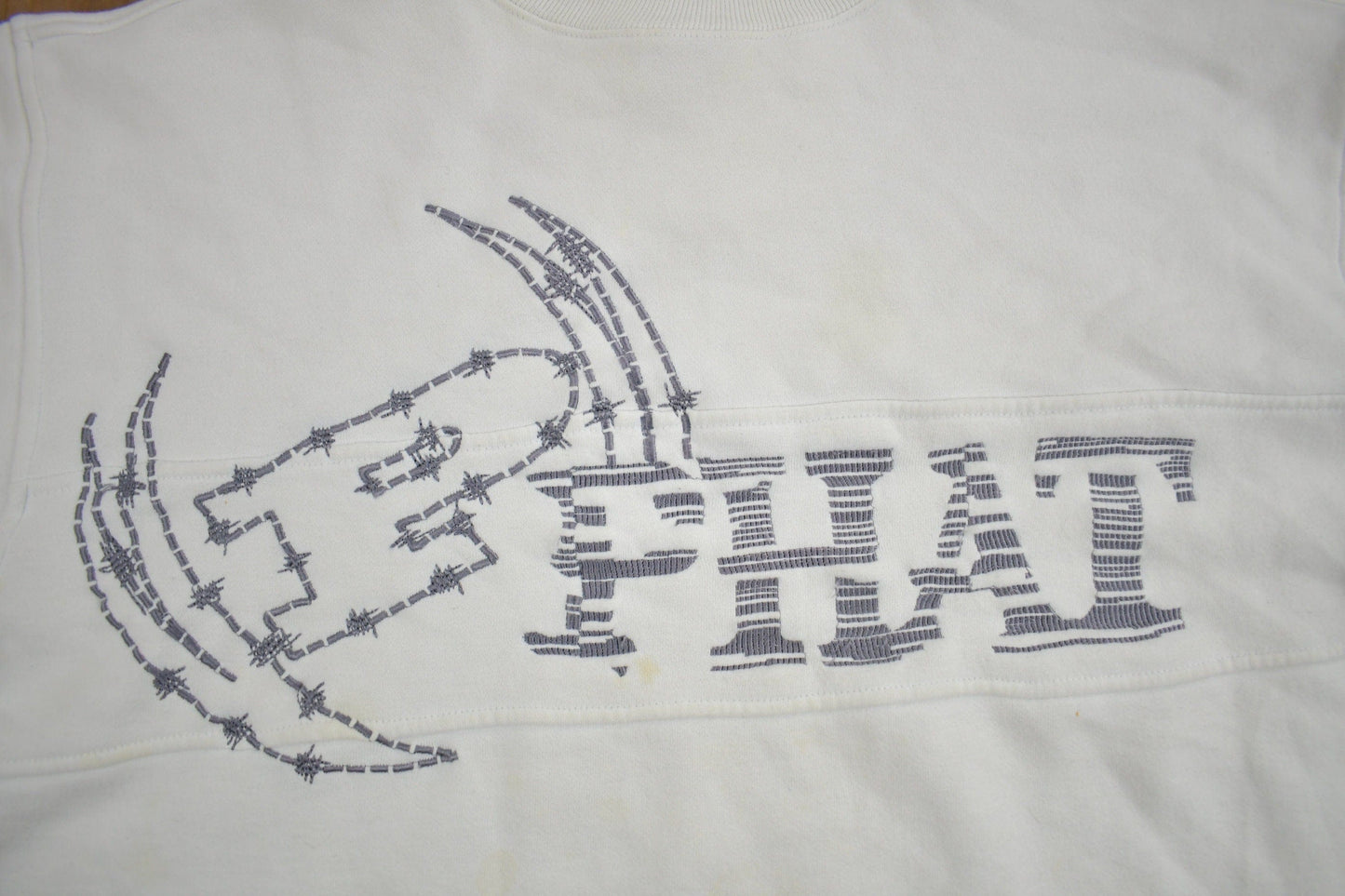 Vintage Y2K Phat Farm Embroidered Crewneck Sweatshirt Men's 2XL from propervintagecanada