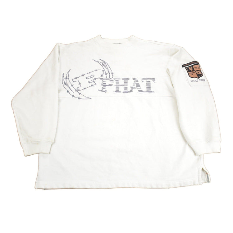 Vintage Y2K Phat Farm Embroidered Crewneck Sweatshirt Men's 2XL from propervintagecanada