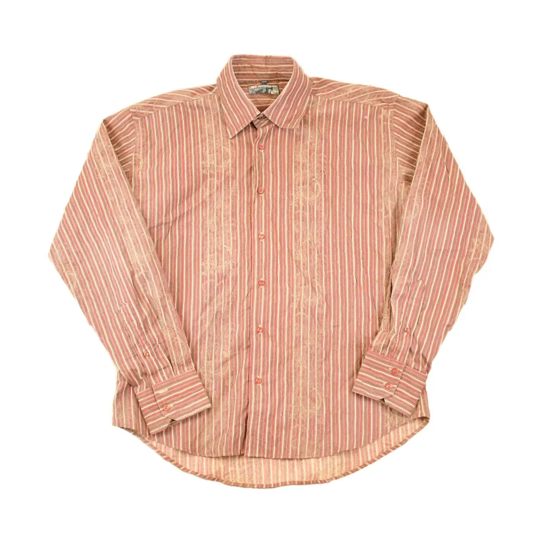 Vintage Y2K Point Zero Button Up Shirt Men's L from propervintagecanada