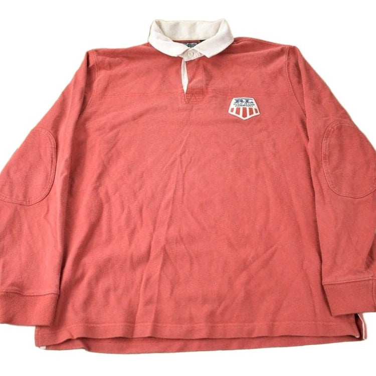 Vintage Y2K Polo Jeans Company Ralph Lauren Embroidered Rugby Sweater Size L from propervintagecanada