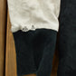 Vintage Y2K Polo Ralph Lauren Black And White Rugby Sweatshirt Men's XL from propervintagecanada